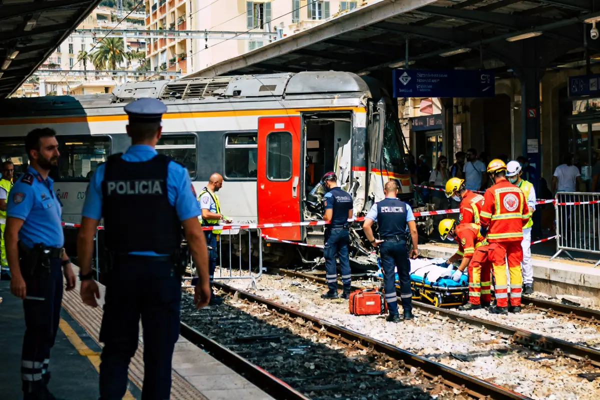 Accident train Monaco : Une femme décédée, circulation interrompue